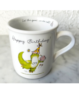 Happy Birthday Roller Skating Dragon Mug - Let the Good Times Roll Hallm... - £12.93 GBP