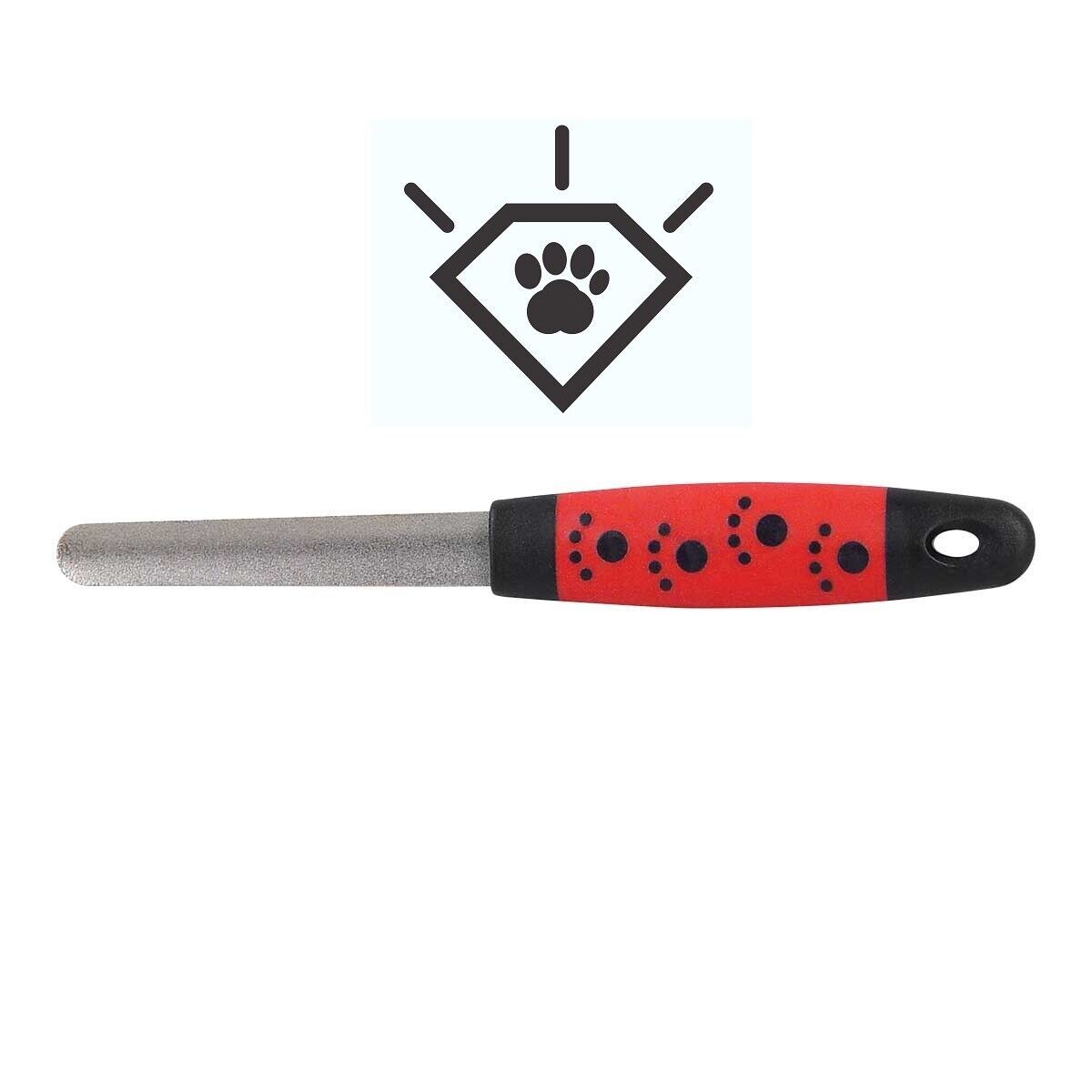 PRO PET DIAMOND EDGE PAW PRINT NAIL FILE DOG Cat Claw Beak Bird Reptile ... - $9.99