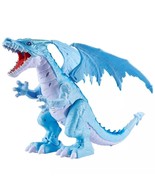 Zuru Robo Alive Ice Blasting Robotic Dragon Toy Blue Fire Breathing Walk... - £15.89 GBP