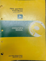 John Deere F912/F932 Front Mower Operator Manual OM-M79595 L-1 OEM - £7.71 GBP