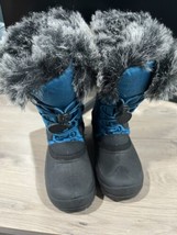 Kamik Unisex Child Snow Gypsy Snow Boot Teal Size 12 - £19.78 GBP