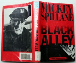 Mickey Spillane BLACK ALLEY (Mike Hammer #13)1st prt HCDJ Mafia treasure hunt - £9.00 GBP