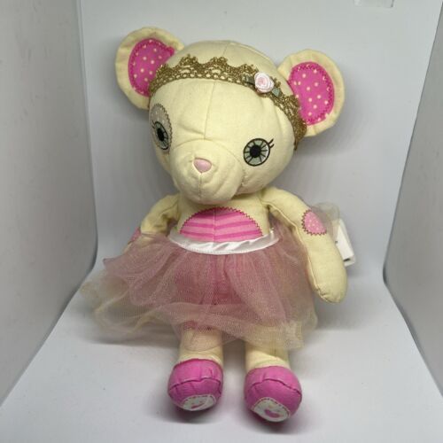 Mooshka Fairy Tales Ballerina Zapf Bear Plush Stuffed Animal Toy Soft Doll READ - $9.50