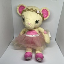 Mooshka Fairy Tales Ballerina Zapf Bear Plush Stuffed Animal Toy Soft Do... - $9.50