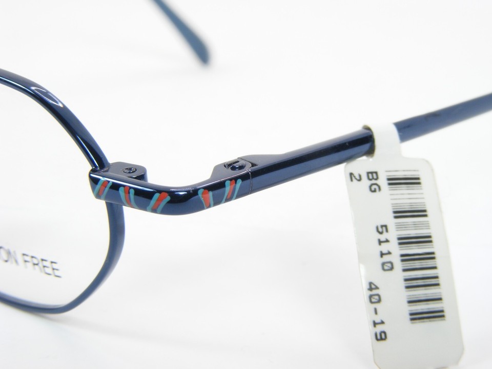 Vintage Opdo 5110-2 Blue / Red UNIQUE EYEGLASSES GLASSES METAL FRAME 40-19-125mm Item image 3