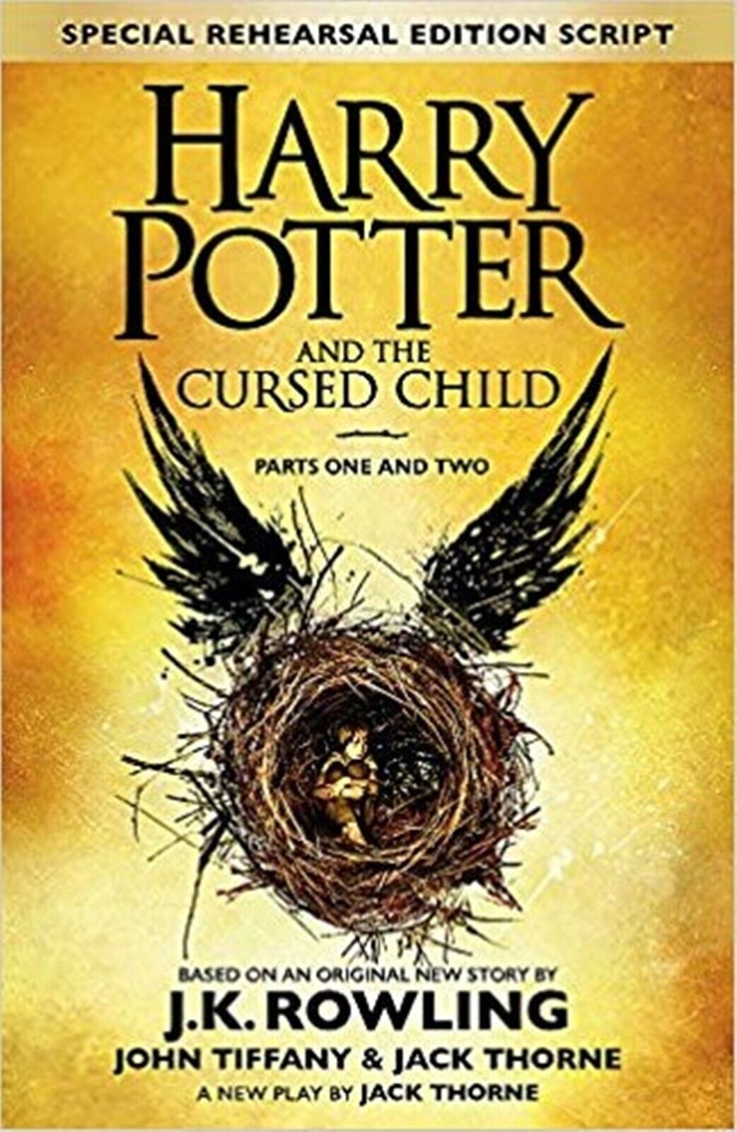 Harry Potter And The Cursed Child - Parts One & Two: Official Lettering Book O - $13.49