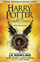 Harry Potter And The Cursed Child - Parts One &amp; Two: Official Lettering ... - £10.60 GBP