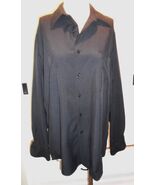 Geoffrey Benne Black Long Sleeve Dress Shirt Size - 16-34/35 - $15.00