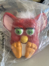 1998 Furby Tiger Electronics McDonald’s Toy Red, Pink, &amp; White Works Min... - $14.45