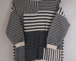 Chaps Women&#39;s Striped 3/4 Sleeve Sweater Size Large - $12.60