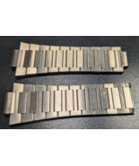 Seiko M354-5029 Z2813 Silver Tone Watch Bracelet Band Parts - £19.82 GBP