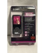 Coby Go Video Mp3 Player - Mp620-8G - 2.0 USB - Black- Brand New Factory... - $89.09