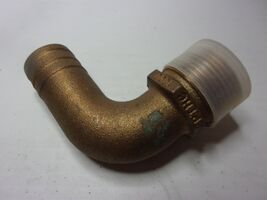 Groco PTHC-1000 Bronze Elbow 1-1/4 in NPT-90 street L 1" hose barb - $29.70