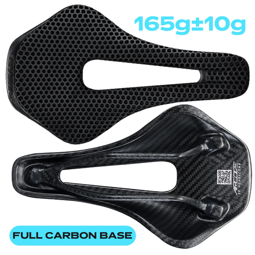 RYET   3D Printed Bike Saddle Ultralight  Comfortable  MTB Mountain Road Cycling - £129.69 GBP