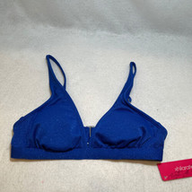 Juniors&#39; Metallic Bralette Bikini Top - Xhilaration™ Blue - Size XS - £3.88 GBP