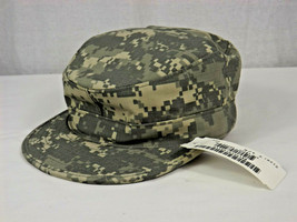 NEW US ARMY PATROL CAP DIGITAL CAMOUFLAGE HAT, SPM1C1-09-D-0020, 7-1/8, NEW - £11.61 GBP