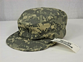 NEW US ARMY PATROL CAP DIGITAL CAMOUFLAGE HAT, SPM1C1-09-D-0020, 7-1/8, NEW - £11.66 GBP