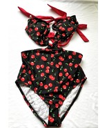 New w/tags Marilyn Monroe Backless Cherries Bathing Suit Swimsuit  Size ... - $34.95