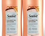 (2) Suave Coconut Oil Infusion Quenchlock Technology Damage Repair Shamp... - £20.96 GBP