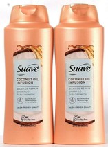 (2) Suave Coconut Oil Infusion Quenchlock Technology Damage Repair Shampoo 28 Oz - £21.30 GBP