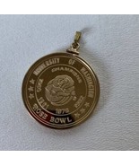 Vintage Washington Huskies Football Rose Bowl Gold Keychain Pendant - 1980s - €21,26 EUR