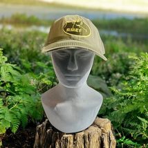 RMEF Rocky Mountain Elk Foundation SPONSOR Green Camp Trucker Adjustable... - $14.87