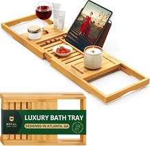 Royal Craft Wood Premium Foldable Bathtub Tray - Wood Bath Tray For Tub,... - €28,91 EUR
