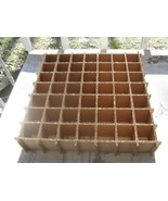 Cardboard Dividers 5 Sets 16&quot; X 16&quot; X 3&quot; High 49 cell A 16-3-08 - $240.54 MXN