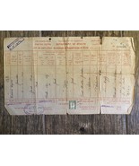 Gobierno de Palestina Registro de nacimiento 1943 - $55.13 CAD