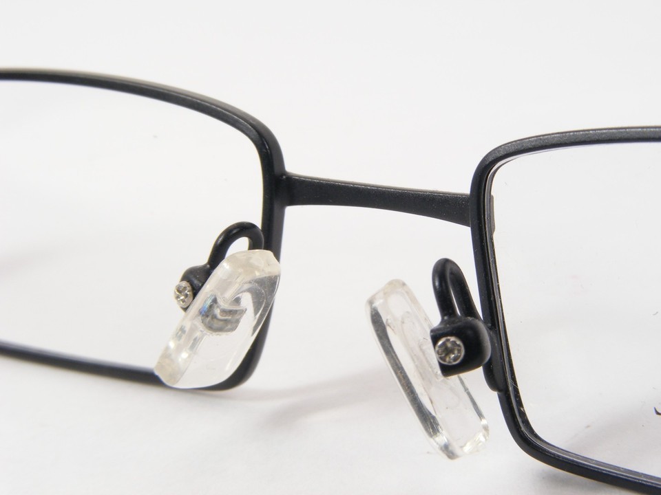 44805-3 Black /White UNIQUE EYEGLASSES GLASSES STAINLESS STEEL FRAME 49-17-135mm Item image 8