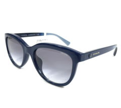 Coach Sunglasses HC8285U L1137 502879 Dark Blue Asian Fit w Blue Gradient Lenses - £54.70 GBP