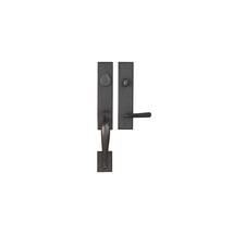 San Jose Handle Set with Radius Corner Genevive Lever Oil Rubbed Bronze - $413.28
