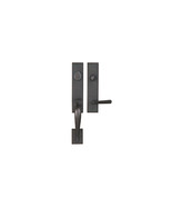 San Jose Handle Set with Radius Corner Genevive Lever Oil Rubbed Bronze - $567.02 CAD