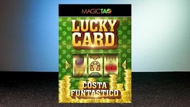 Lucky Card Red (Gimmick and Online Instructions) by Costa Funtastico - Trick - £22.11 GBP