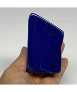 0.78 lbs, 3.4&quot;x2&quot;x1.4&quot; Natural Freeform Lapis Lazuli from Afghanistan, B... - £93.41 GBP