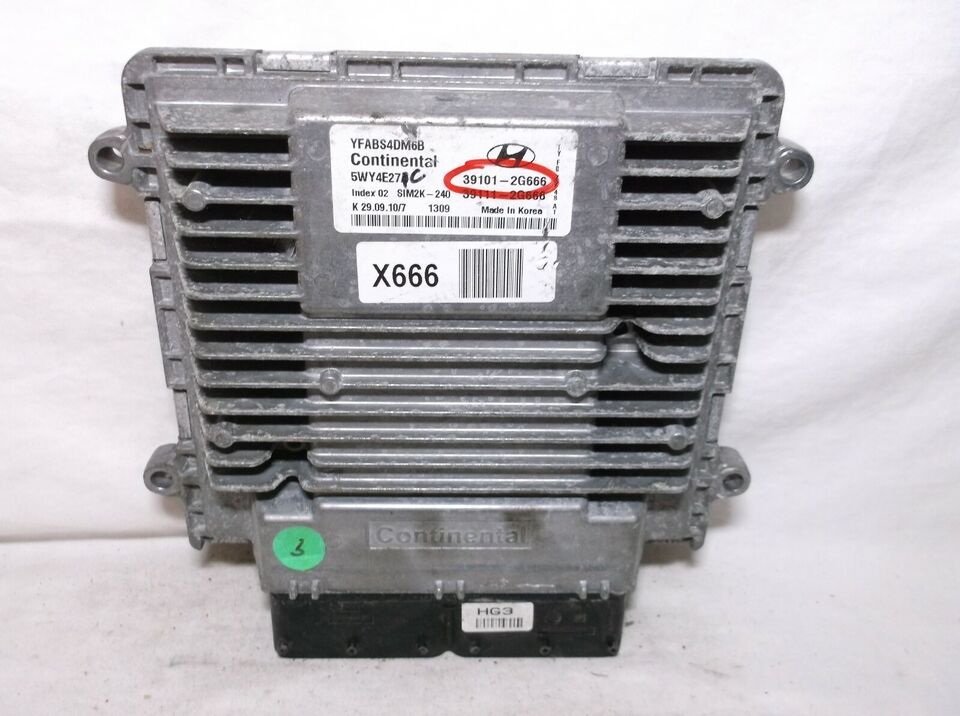 11-12-13-14 HYUNDAI SONATA/2.4L  AUTOMATIC VIN C 8 TH DIGIT  ENGINE COMP... - $1.20