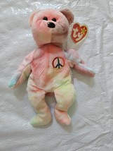 ty beanie baby: peace bear 1996 - multicolor Excellent New condition - $198.00