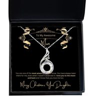 Mom Mommy Mother Mum Stepmom Christmas Xmas Gifts- Enthralling Swirly Necklace w - £39.65 GBP