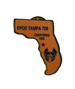 Tampa Florida Elks Lodge 708 BPOE Benevolent Protective Order Enamel Hat... - £6.27 GBP