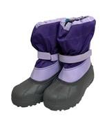 COLUMBIA Children&#39;s sz 7 Lined Insulated Waterproof Purple Winter Snow B... - $41.16 CAD
