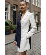 Eye Catching Avant Garde OFF-WHITE c/o Virgil Abloh Women&#39;s Blazer Coat ... - $197.99