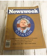 Newsweek The Age of Clinton Bill Commemorative Edition 1993 Magazine - €5,08 EUR