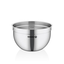 Korkmaz Gastro Proline 1.8 Quart Stainless Steel Mixing Bowl in Silver - £42.37 GBP