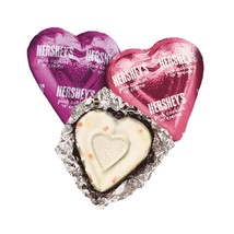 Hershey&#39;s Milk Chocolate Pink Cookie &amp; Creme Heart, Bulk Value Price Limited Now - £22.70 GBP+