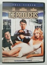 The Producers Dvd Full Screen New Uma Thurman Matthew Broderick Nathan Lane - £3.91 GBP