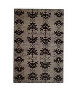 Glitzy Rugs 5 x 8 ft. Rectangle Hand Knotted Floral Wool Area Rug - Brown - $251.35
