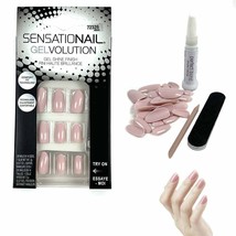 Artificial Nail Manicure Set Nail Glue Mini File Manicure Stick Gel Nail... - $14.99