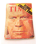 Vintage Barbie Miniature TIME MAGAZINE / PRESIDENT FORD UNDER FIRE Diorama - $5.00