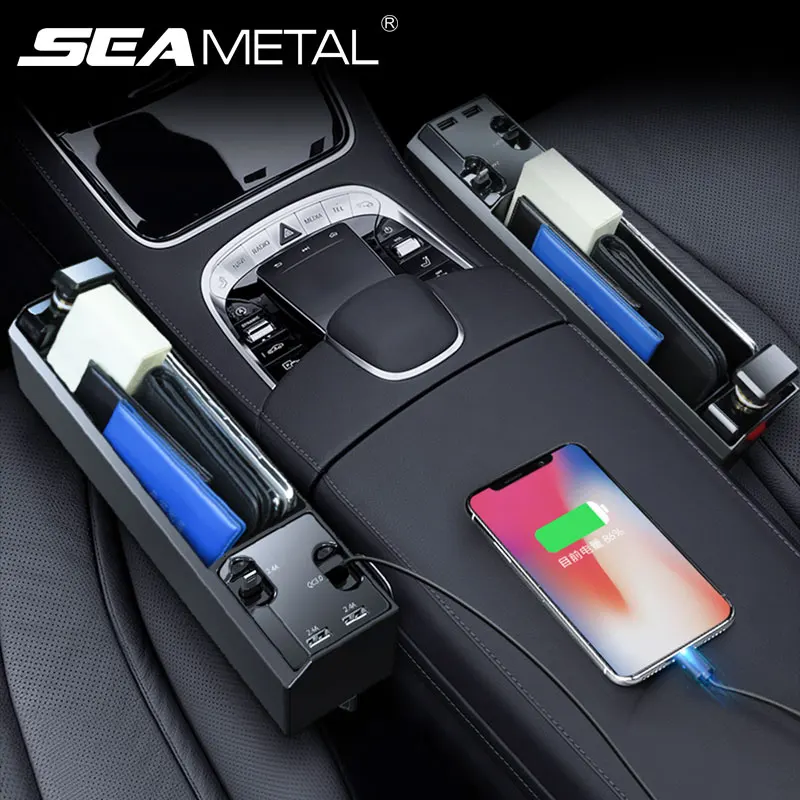 To seat gap storage box universal armrest storage box phone keys stowing tidying pocket thumb200