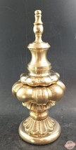 Heavy Decorative Solid Brass Finial Victorium 8.75&quot; Tall 2Lbs 14oz POLISHED - $350.00